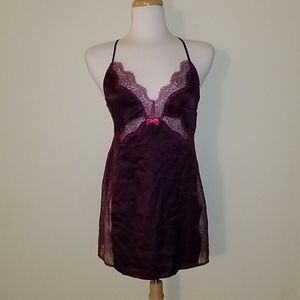 Victoria Secret silky lace chemise